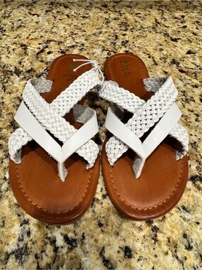 MIA Leather Thong Sandals